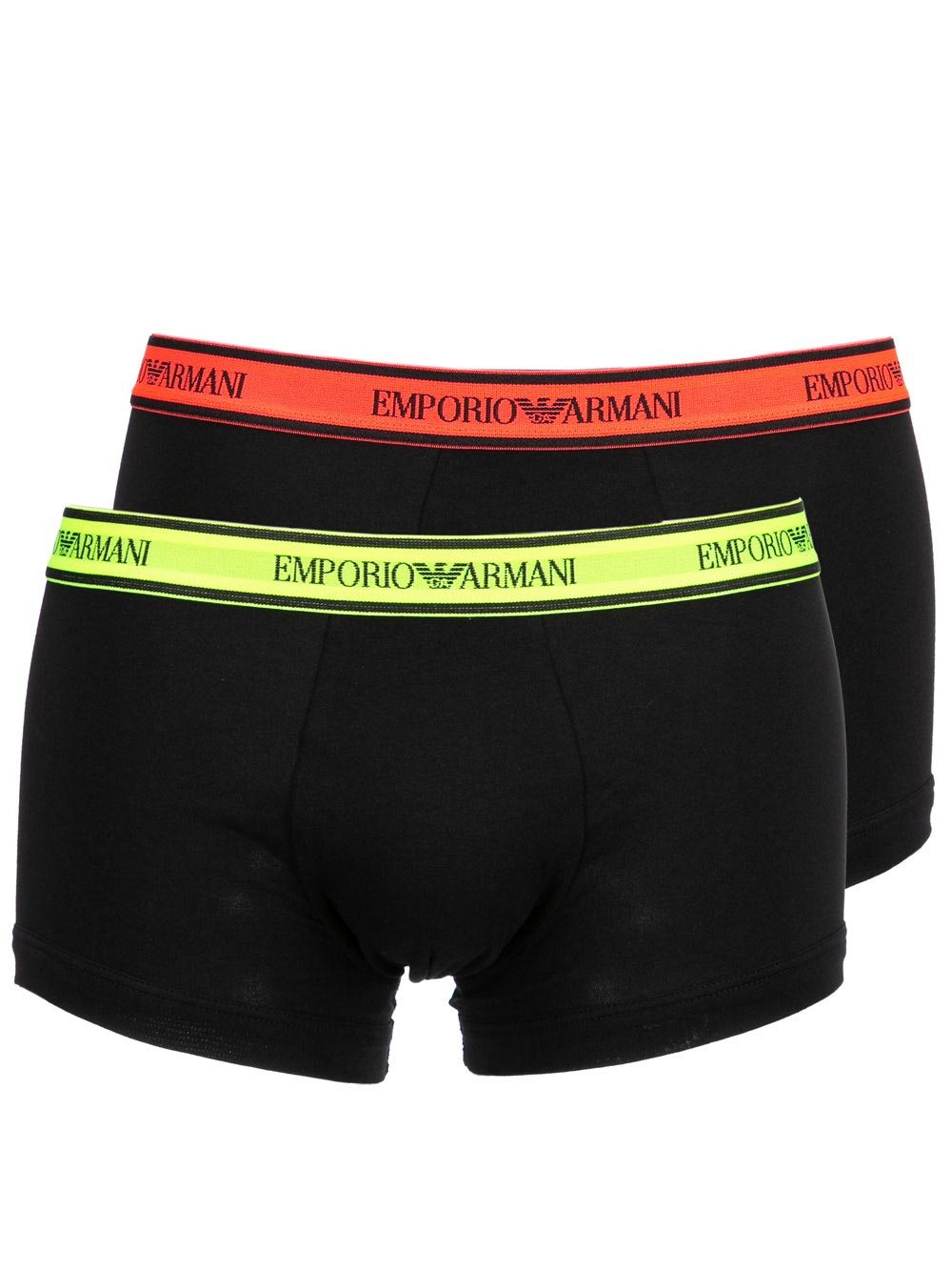 Boxer Bipack Uomo Emporio Armani in Cotone Nero - 1112109P71723820 Boxer Bipack Uomo Emporio Armani in Cotone Nero - 1112109P71723820