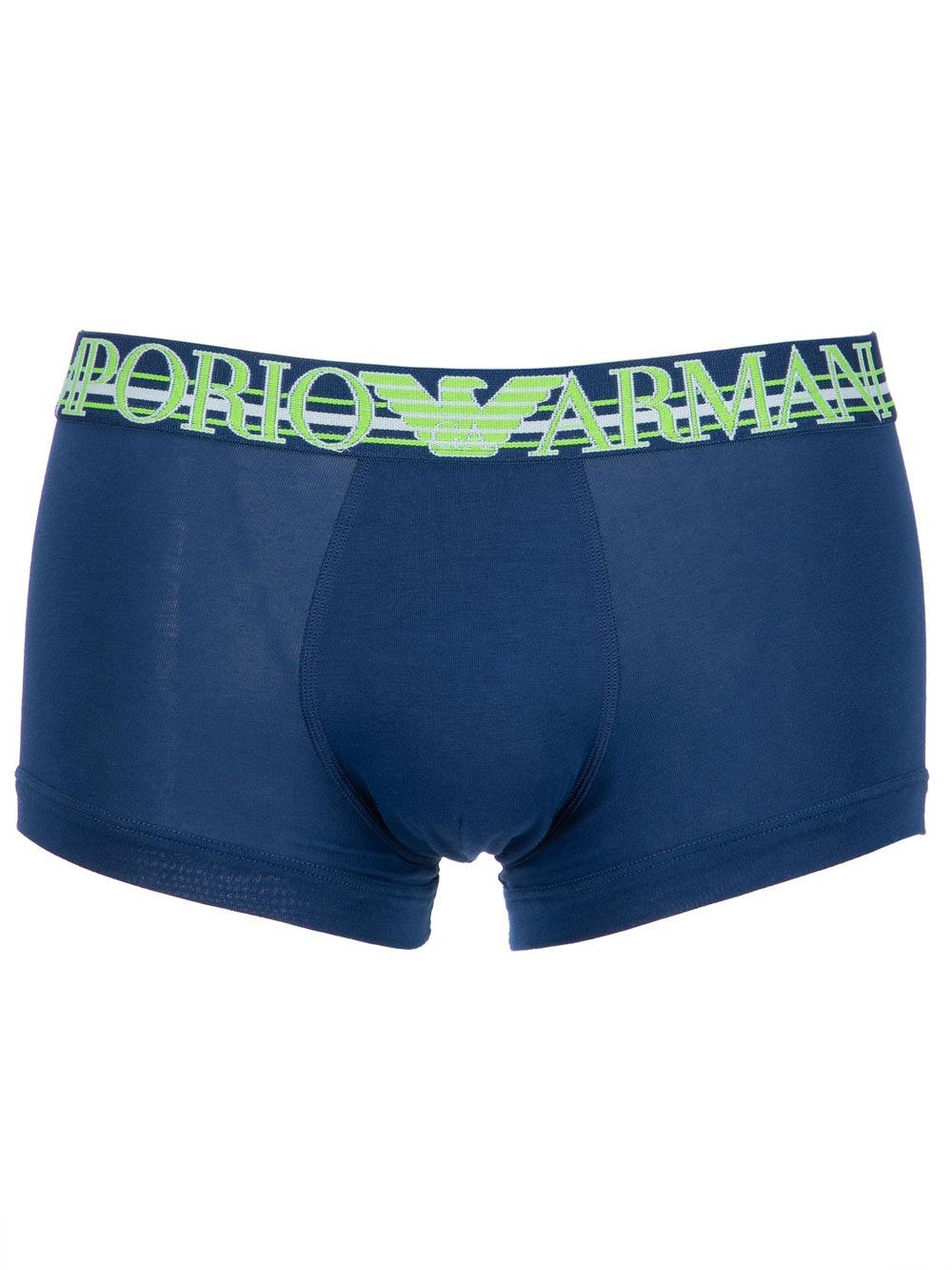 Boxer Uomo Emporio Armani in Cotone Azzurro - 1113899P52515834 Boxer Uomo Emporio Armani in Cotone Azzurro - 1113899P52515834