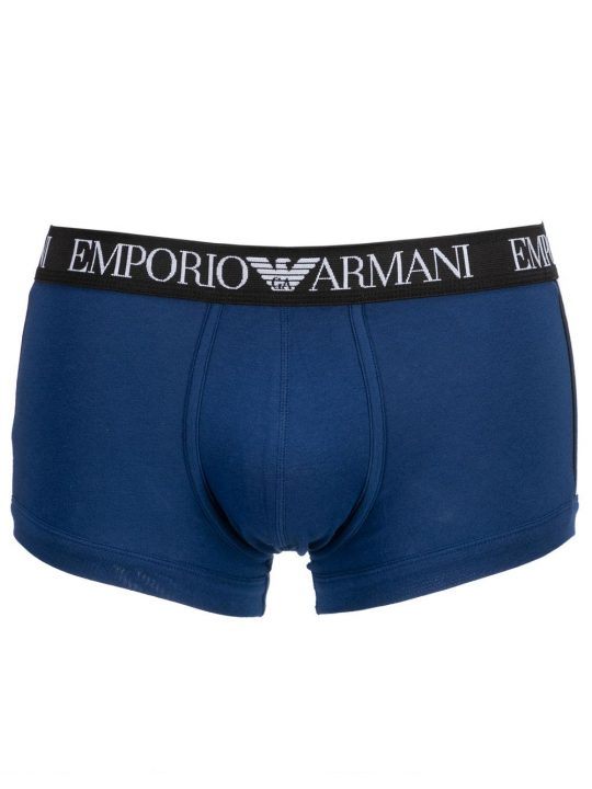Boxer Uomo Emporio Armani in Cotone Azzurro - 1117419P52915834