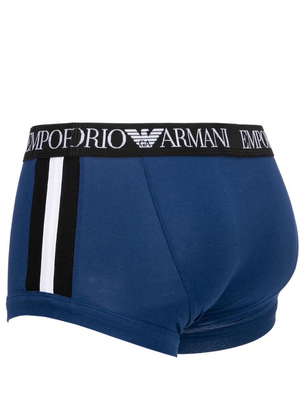 Boxer Uomo Emporio Armani in Cotone Azzurro - 1117419P52915834 Boxer Uomo Emporio Armani in Cotone Azzurro - 1117419P52915834