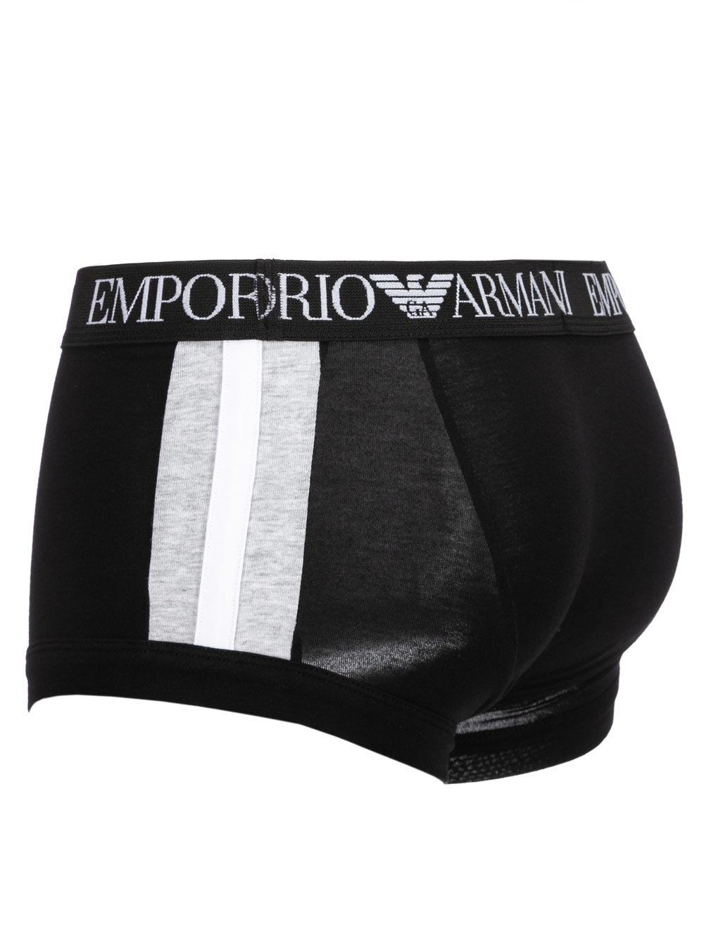 Boxer Uomo Emporio Armani in Cotone Nero - 1117419P52920 Boxer Uomo Emporio Armani in Cotone Nero - 1117419P52920