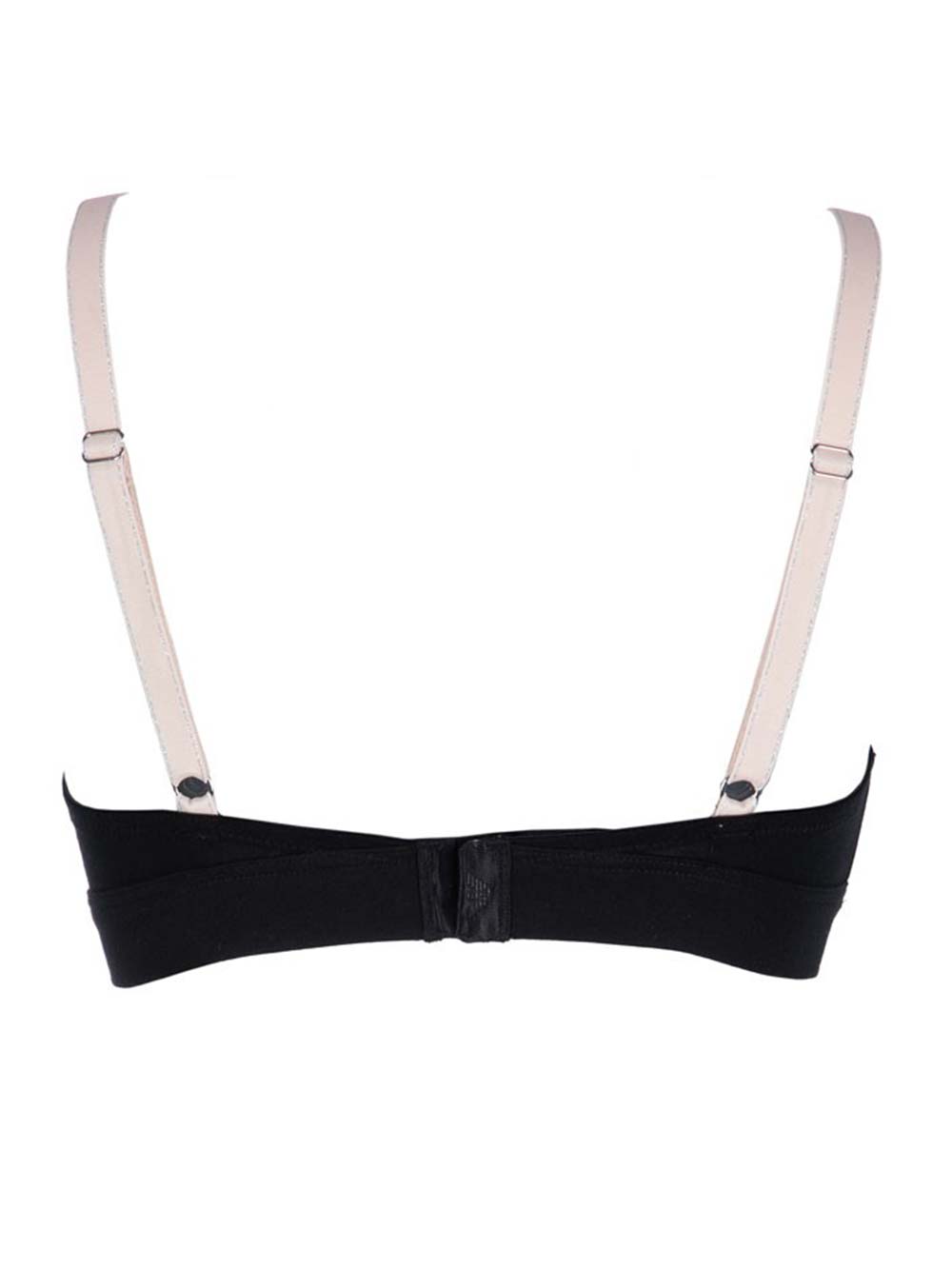 Bralette Triangolino Donna Emporio Armani in Cotone Nero - 1639459P26320 Bralette Triangolino Donna Emporio Armani in Cotone Nero - 1639459P26320