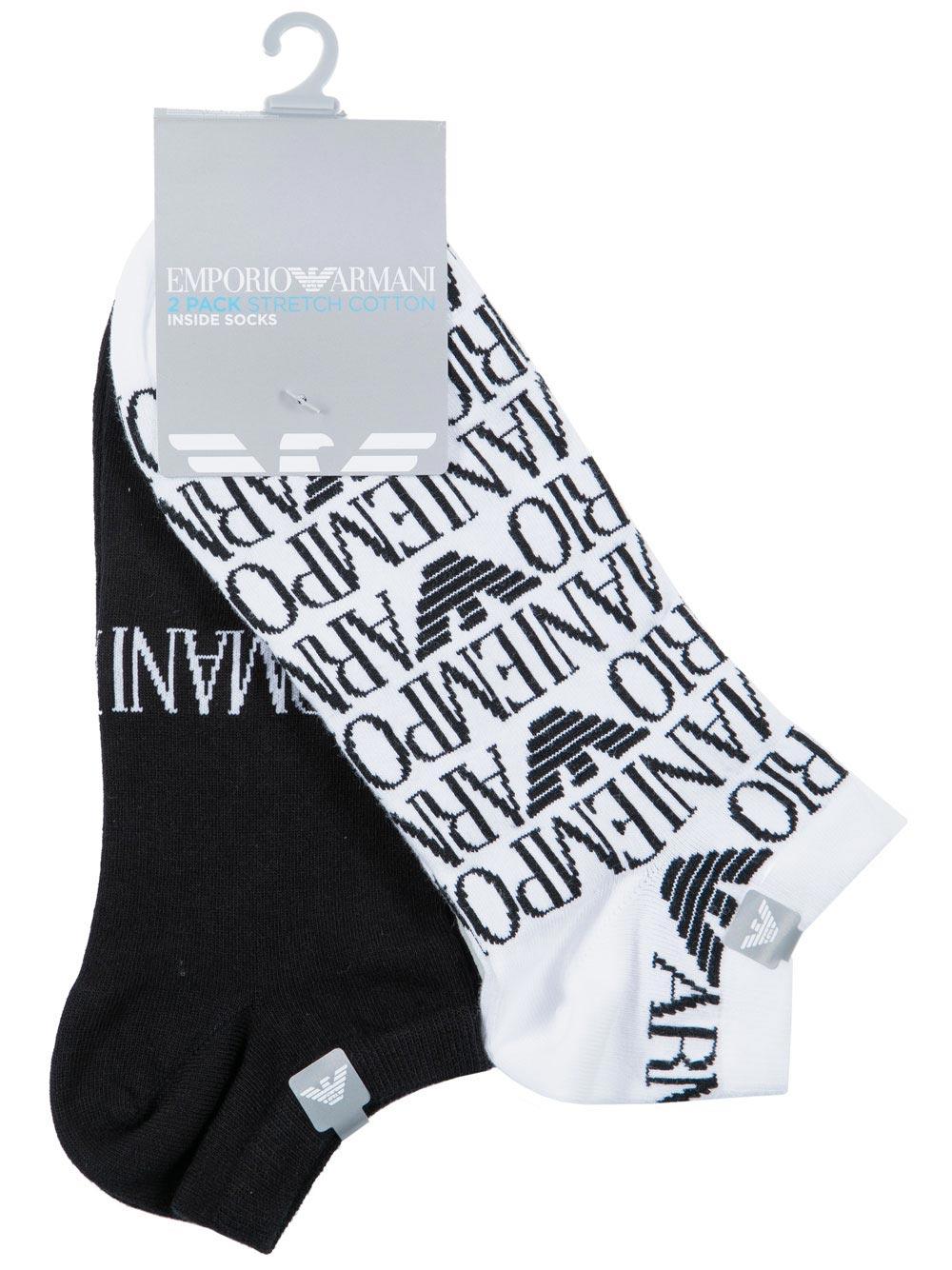 Calzino Corto Sport Bipack Emporio Armani - 9P284302228911 Calzino Corto Sport Bipack Emporio Armani - 9P284302228911