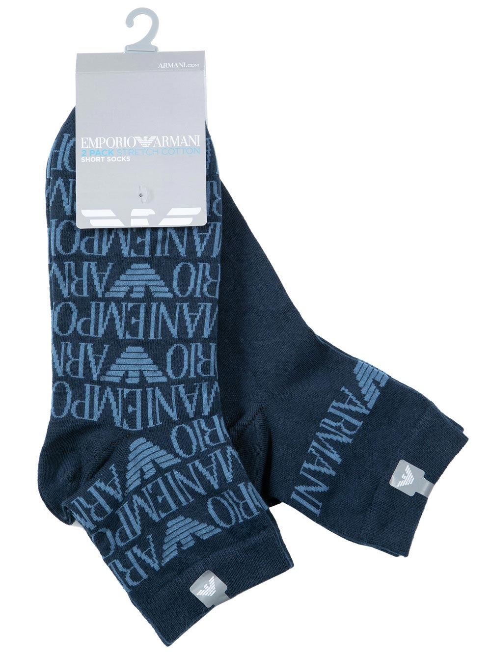 Calzino Corto Sport Bipack Emporio Armani - 9P2843026022139 Calzino Corto Sport Bipack Emporio Armani - 9P2843026022139