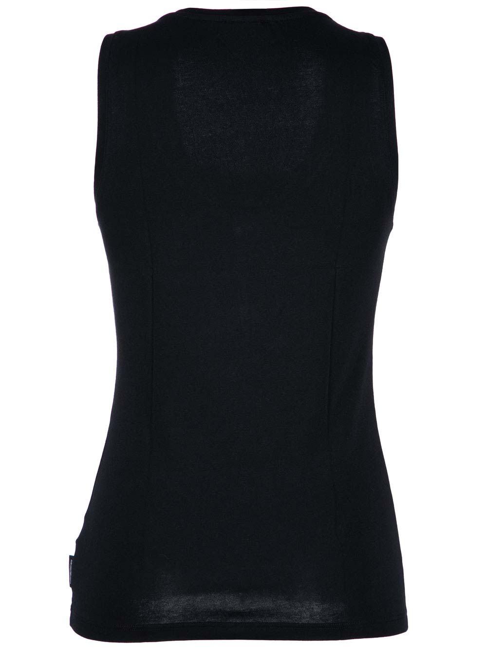 Canottiera Esternabile Donna Emporio Armani in Cotone Nera - 1633199P26310 Canottiera Esternabile Donna Emporio Armani in Cotone Nera - 1633199P26310
