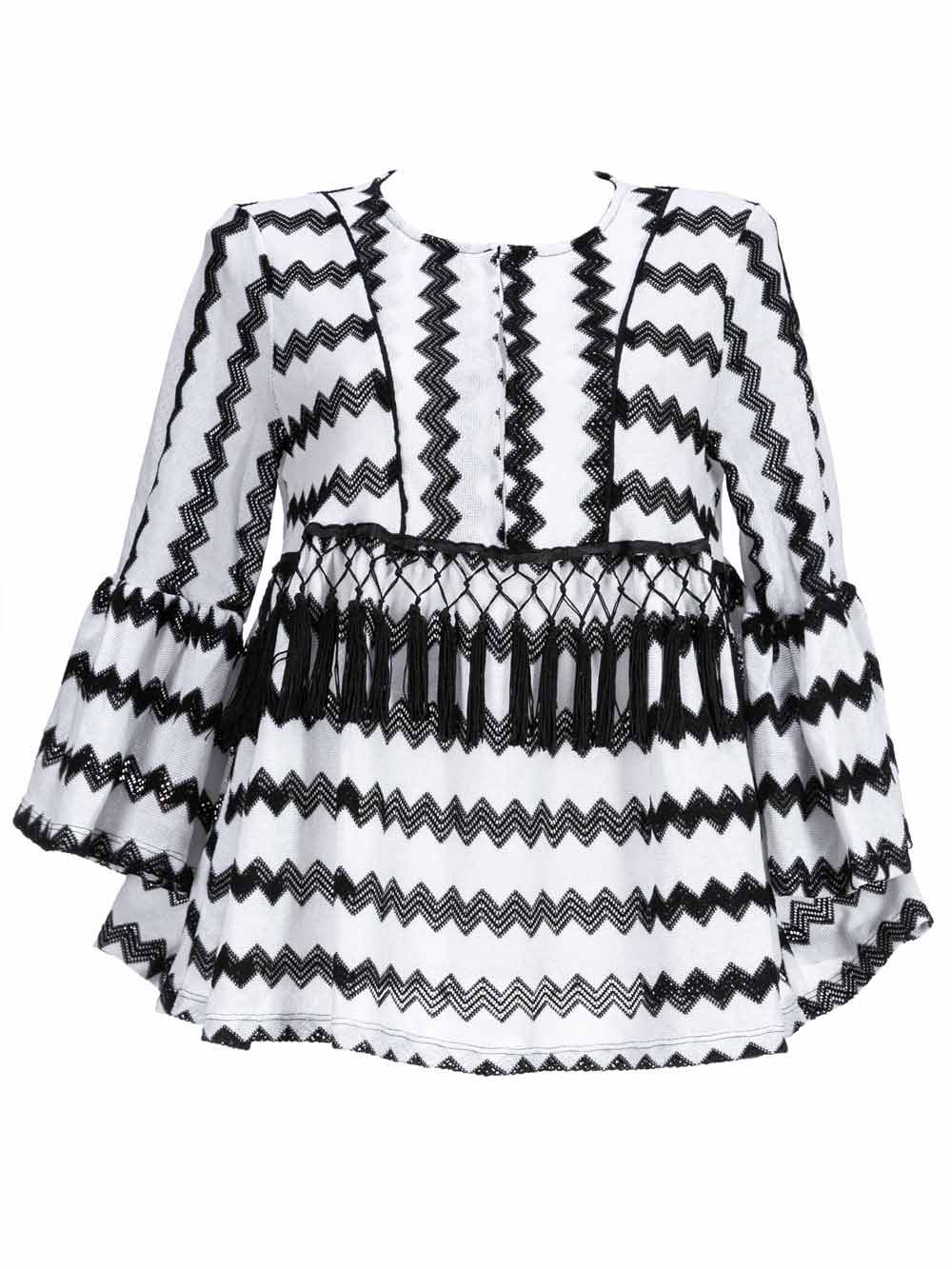 Casacca Donna Pholya in Maglia Tricot lavorazione Chevron - 4709009 Casacca Donna Pholya in Maglia Tricot lavorazione Chevron - 4709009