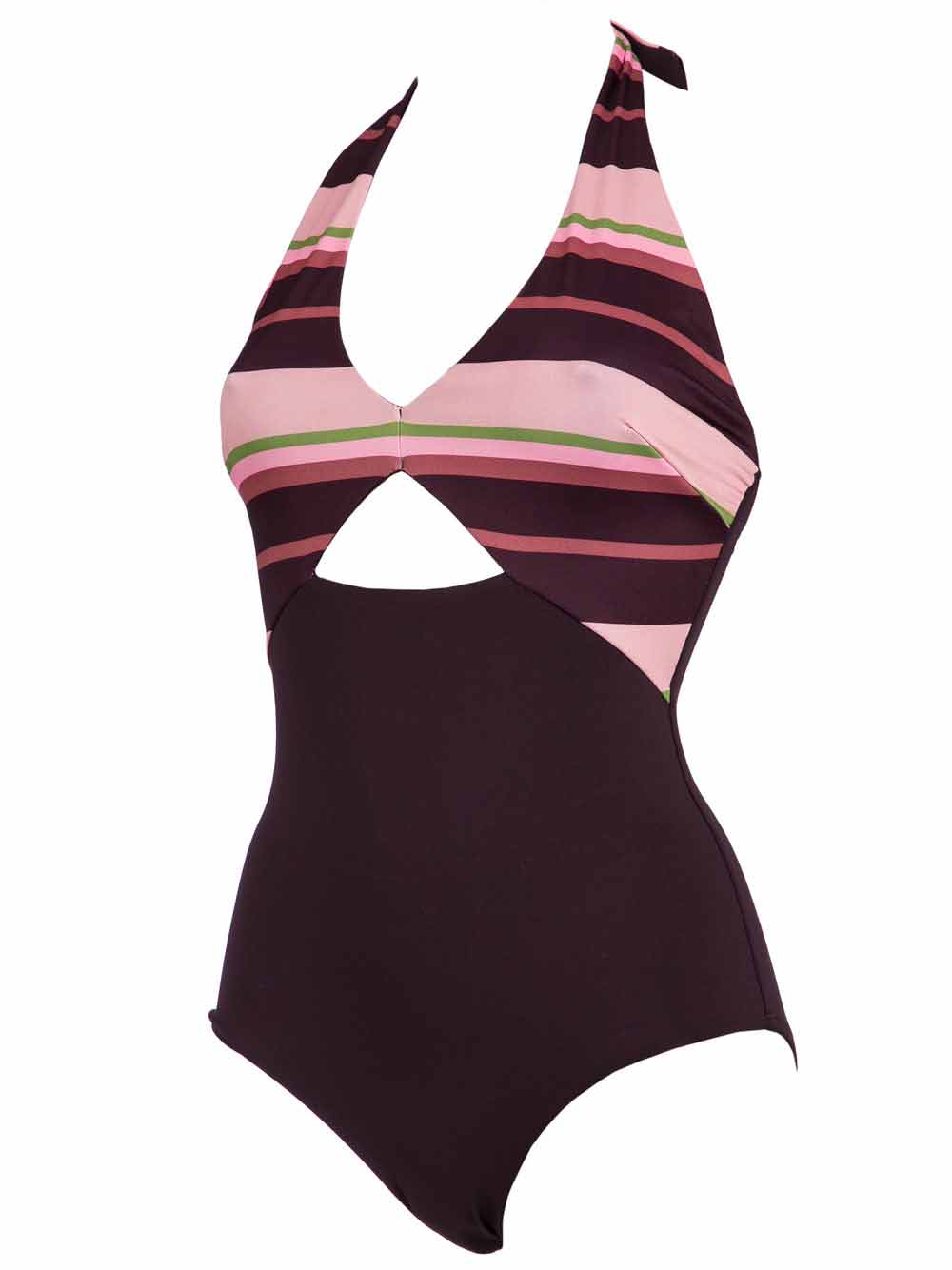 Costume Intero Donna Valery Prestige Beachwear Fantasia Righe Rosa - INE31PR49 Costume Intero Donna Valery Prestige Beachwear Fantasia Righe Rosa - INE31PR49