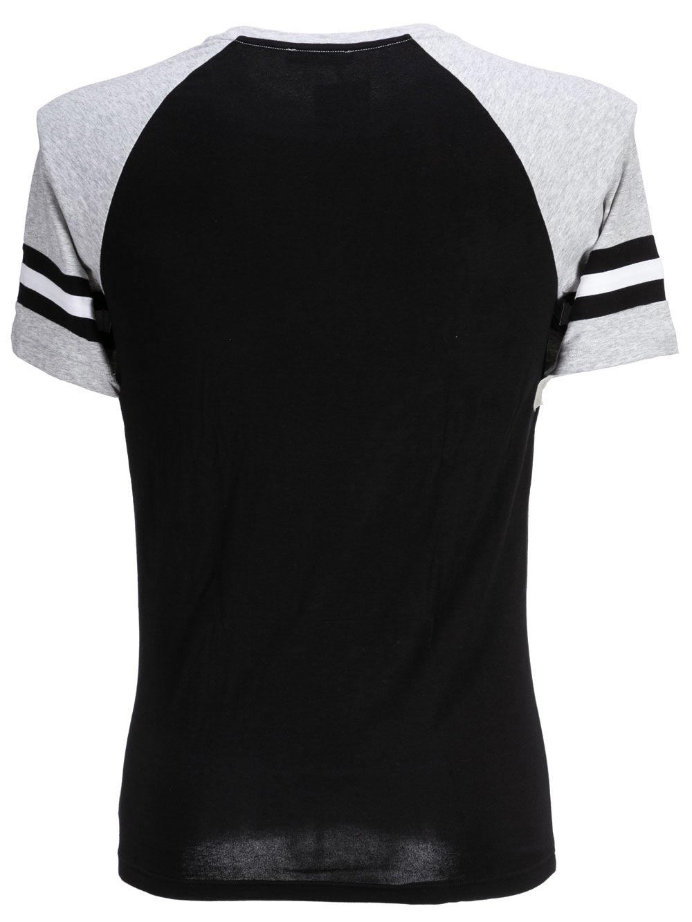 Maglia Uomo Emporio Armani Esternabile in Cotone Nero - 1118119P52920