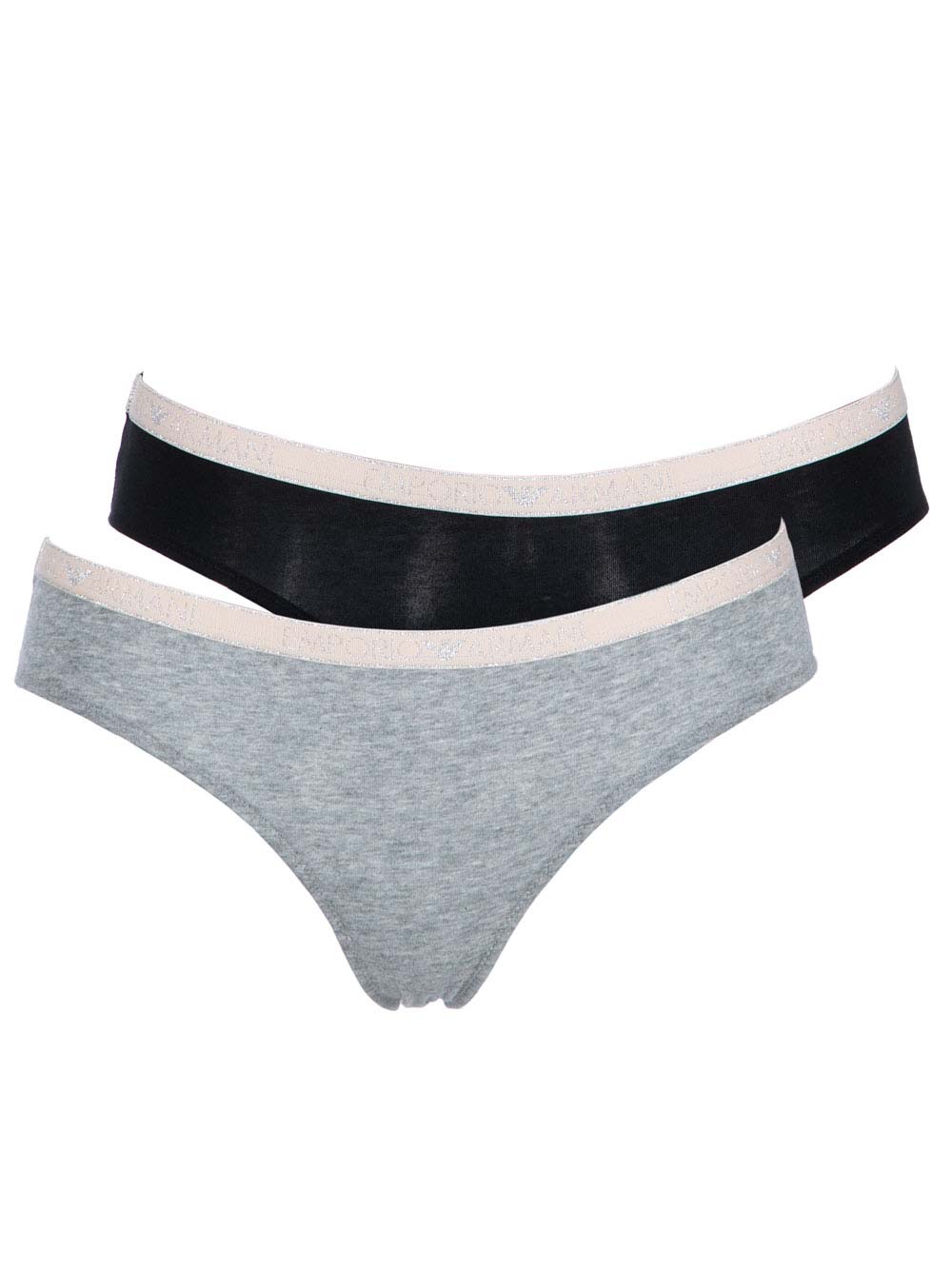 Slip Basic Bipack Donna Emporio Armani in Cotone - 1633349P263321 Slip Basic Bipack Donna Emporio Armani in Cotone - 1633349P263321