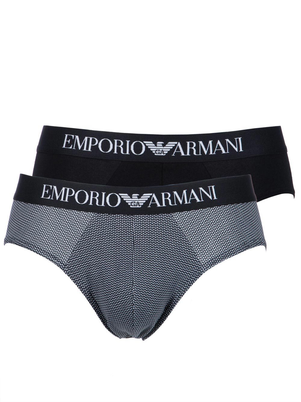 Slip Bipack Uomo Emporio Armani in Cotone - 1117339P50464320