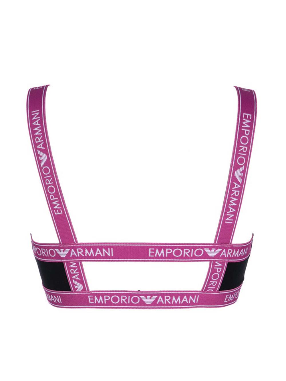 Top Donna Emporio Armani in Cotone Nero - 1636519P31720 Top Donna Emporio Armani in Cotone Nero - 1636519P31720