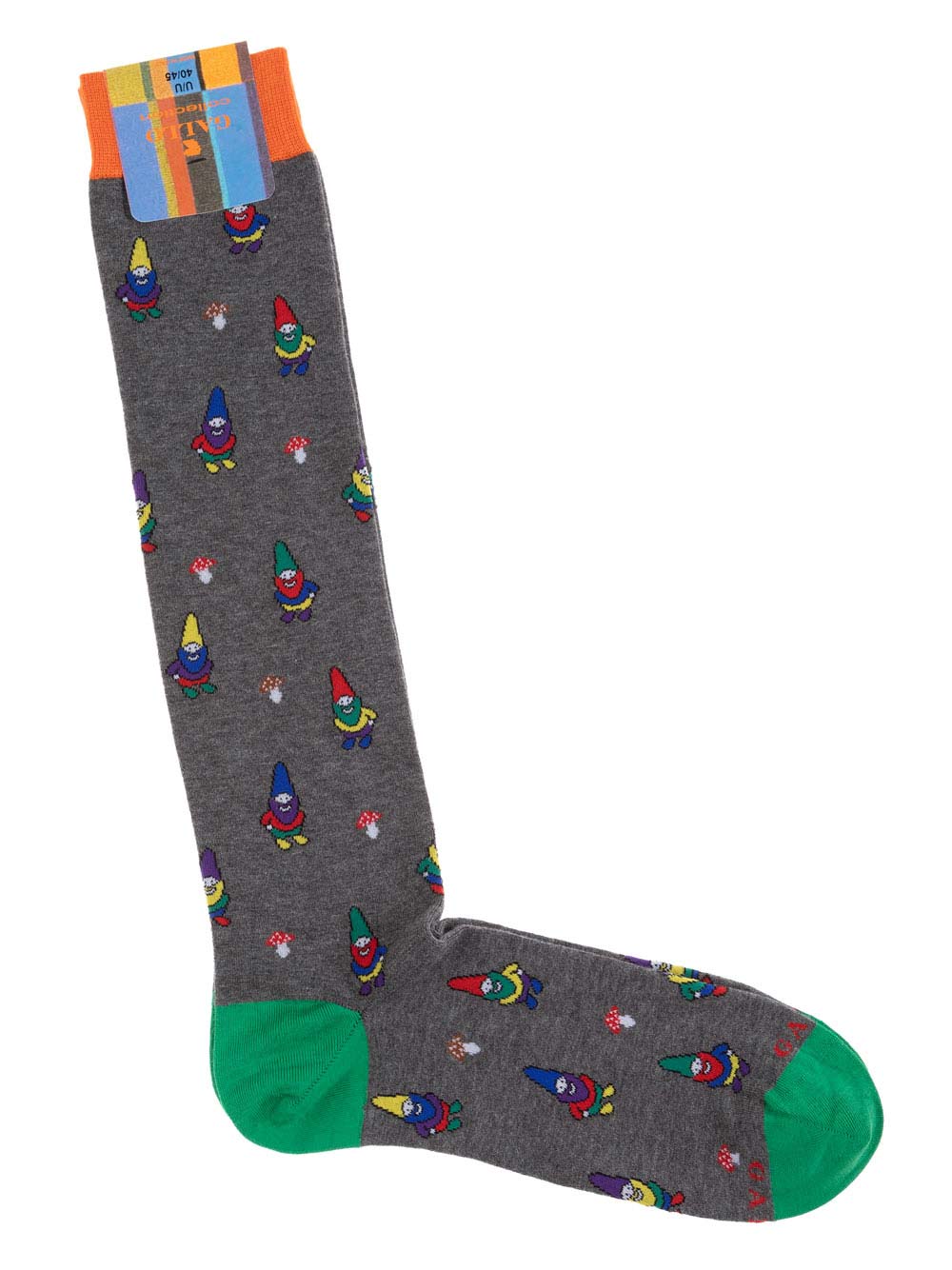 Gambaletto Uomo Gallo in Cotone Grigio Fantasia Nanetti - AP50867311824 Gambaletto Uomo Gallo in Cotone Grigio Fantasia Nanetti - AP50867311824