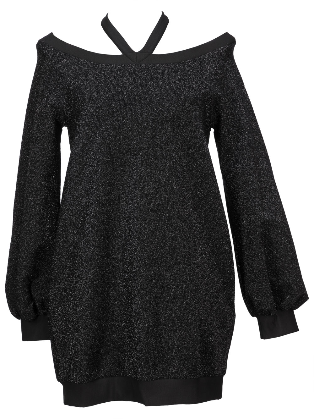 Mini Abito Donna Pin Up Stars in Misto Viscosa Nero - 19I027A34 Mini Abito Donna Pin Up Stars in Misto Viscosa Nero - 19I027A34