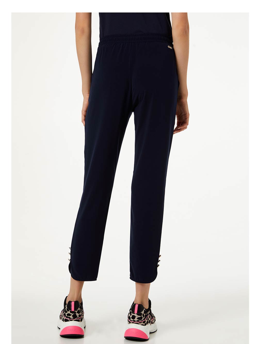 Pantaloni Donna Liu-jo Blu - Modello WA0398 T4164, In Poliestere, Eleganti E Casual