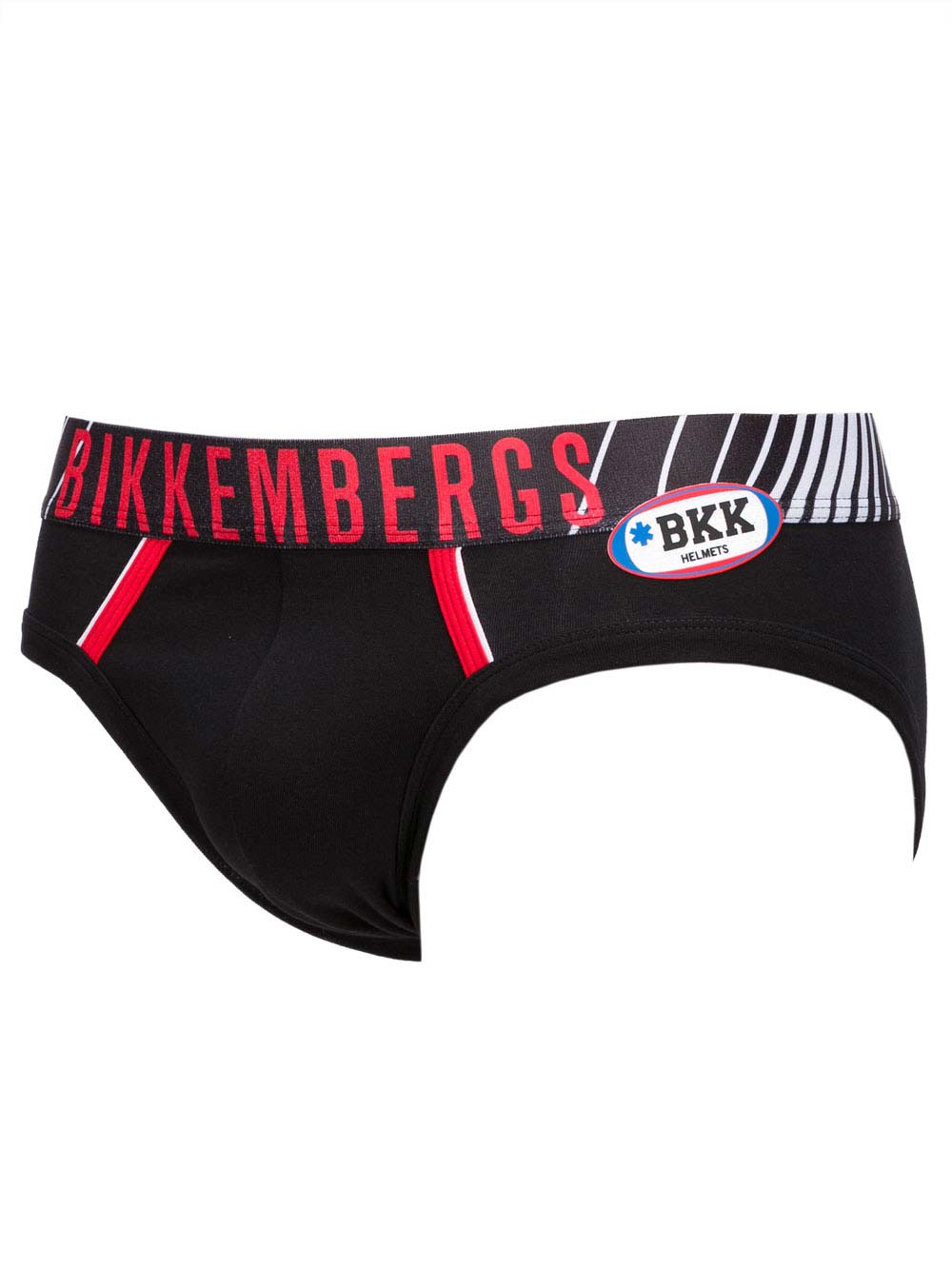 Slip Uomo Bikkembergs in Cotone Nero - B4S306931 Slip Uomo Bikkembergs in Cotone Nero - B4S306931