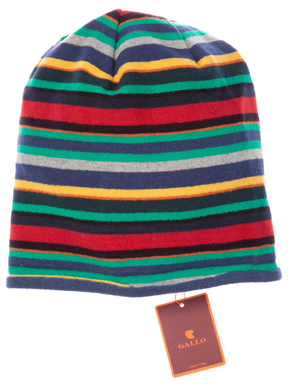 Berretto Unisex Gallo in Micropile Fantasia Righe Multicolor - AP50044712893 Berretto Unisex Gallo in Micropile Fantasia Righe Multicolor - AP50044712893