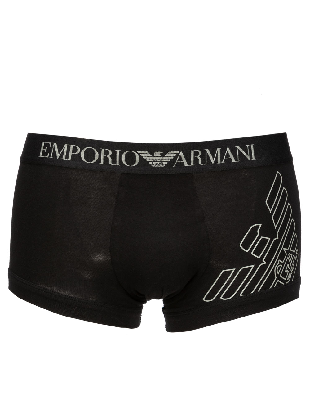 Boxer Uomo Emporio Armani in Cotone Nero - 1113899A52420