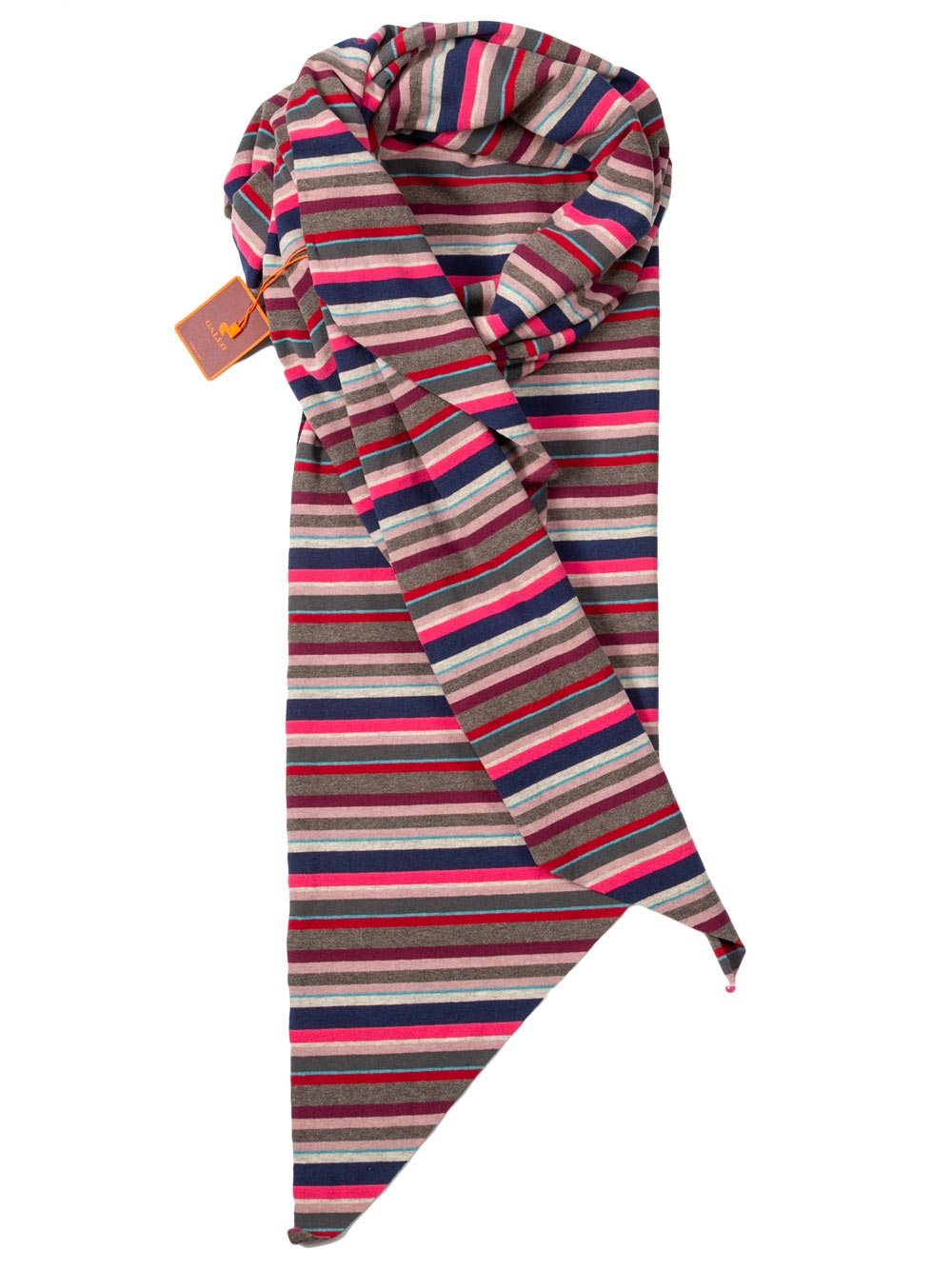 Sciarpa Unisex Gallo in Pile Fantasia Multirighe Multicolor - AP50044830721 Sciarpa Unisex Gallo in Pile Fantasia Multirighe Multicolor - AP50044830721