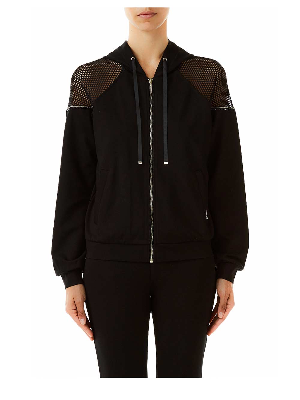Tuta Donna Liu Jo Sport Nera in jersey cascante leggero - TA0065J789822222 Tuta Donna Liu Jo Sport Nera in jersey cascante leggero - TA0065J789822222