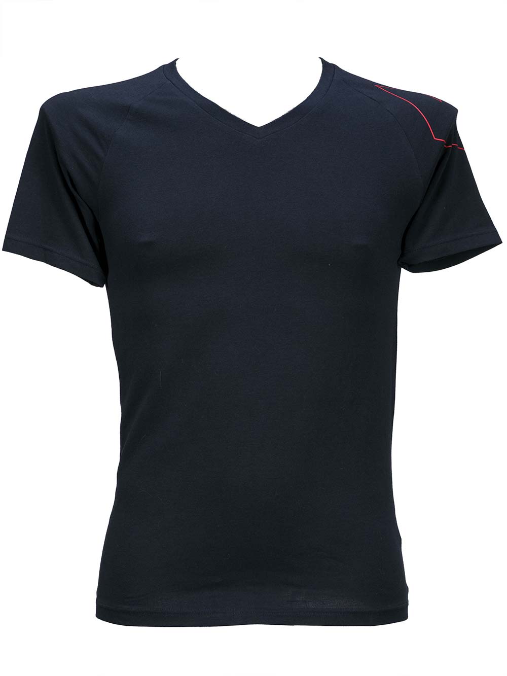 Maglia esternabile Uomo Emporio Armani in Cotone Blu - 1117600P725135 Maglia esternabile Uomo Emporio Armani in Cotone Blu - 1117600P725135