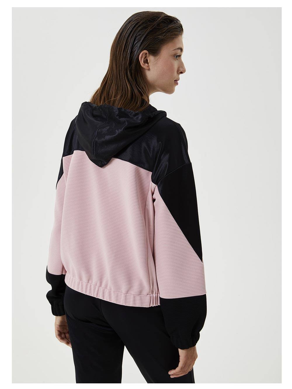 Tuta Donna Liu Jo Sport Nera bicolor rosa nera in raso - TF0041J6071B3829 Tuta Donna Liu Jo Sport Nera bicolor rosa nera in raso - TF0041J6071B3829