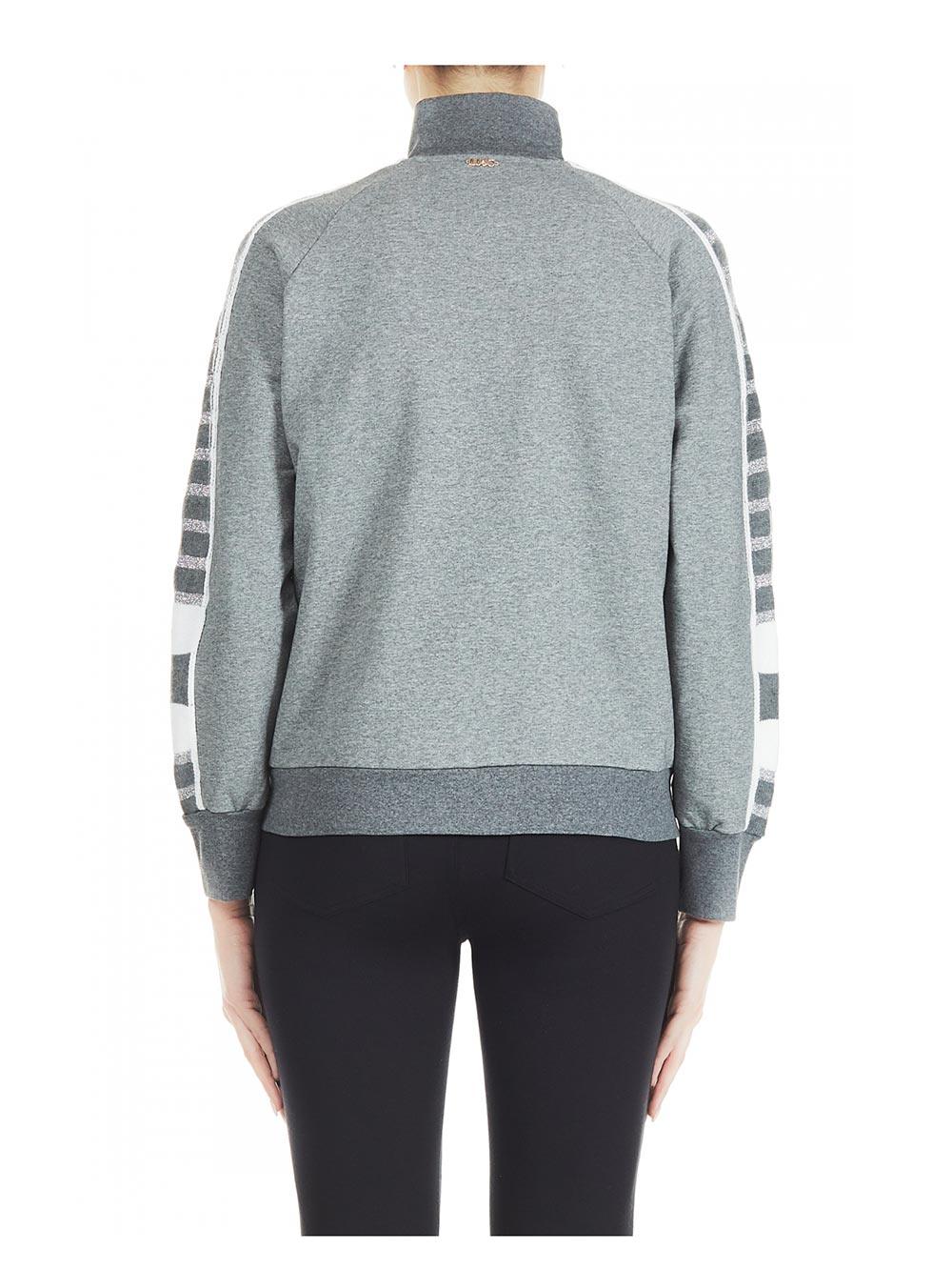 Tuta Donna Liu Jo Sport righe bicolor grigio argento - TF0064F082704801 Tuta Donna Liu Jo Sport righe bicolor grigio argento - TF0064F082704801