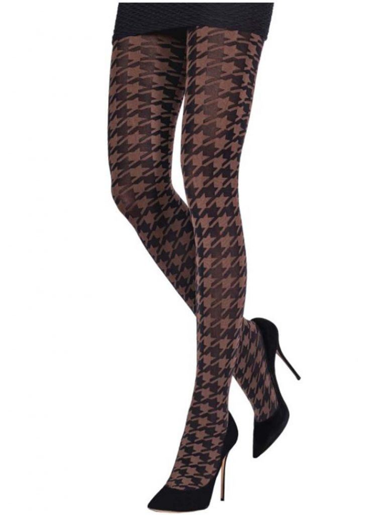 NYS NEW YORK STYLE Collant a rete neri – comodi collant a rete da donna in materiale microfibra – collant a rete che si adattano al corpo – Flessibile e sexy, Rete