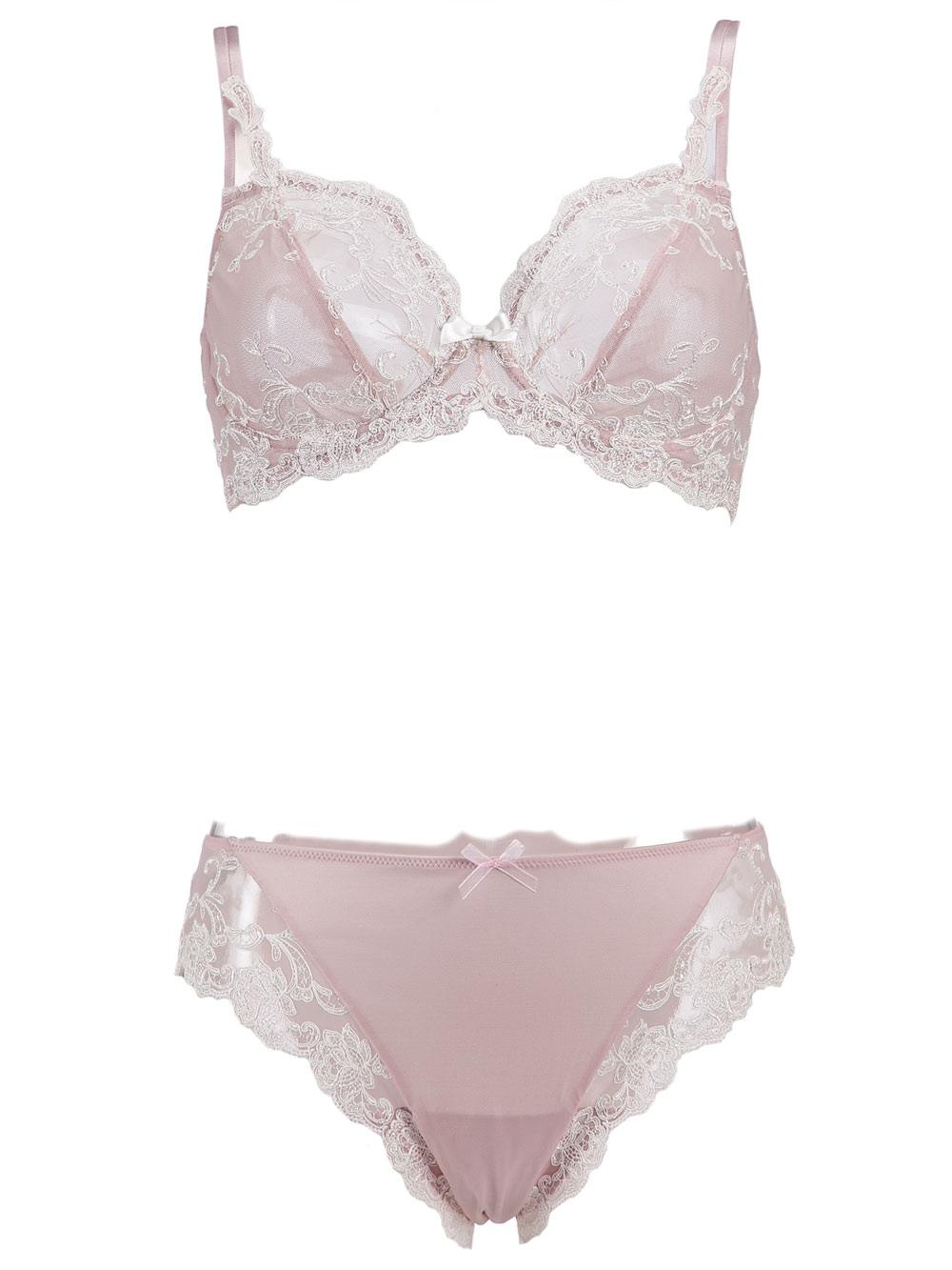 Completo Intimo Donna Ambra in Toulle Rosa - P18F0333475 Completo Intimo Donna Ambra in Toulle Rosa - P18F0333475