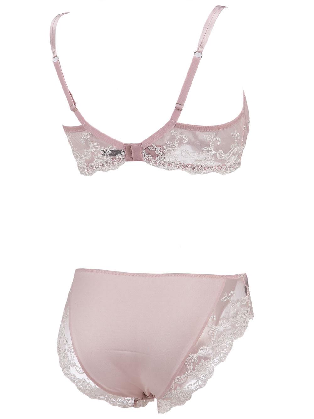 Completo Intimo Donna Ambra in Toulle Rosa - P18F0333475 Completo Intimo Donna Ambra in Toulle Rosa - P18F0333475