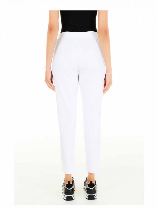 Pantalone Donna Liu Jo Sport Basic Bianco - TA1022J613711110