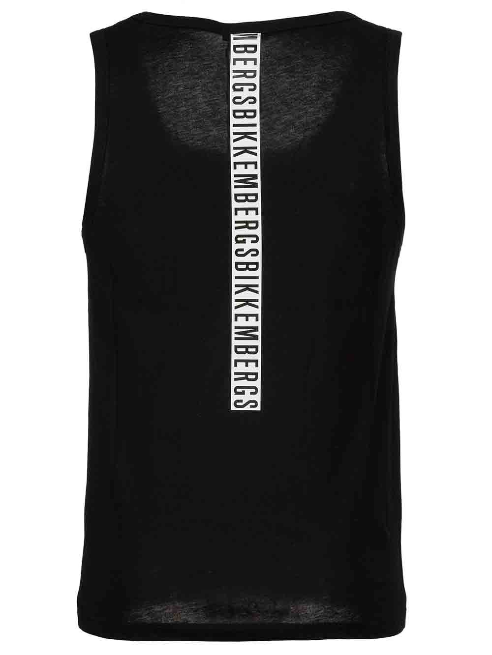Canotta Uomo Bikkembergs Nera - VBKB0487631 Canotta Uomo Bikkembergs Nera - VBKB0487631