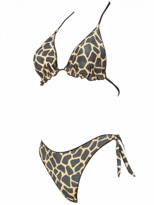 Bikini Donna Pin Up Stars fantasia animalier giraffato - 20I070F20