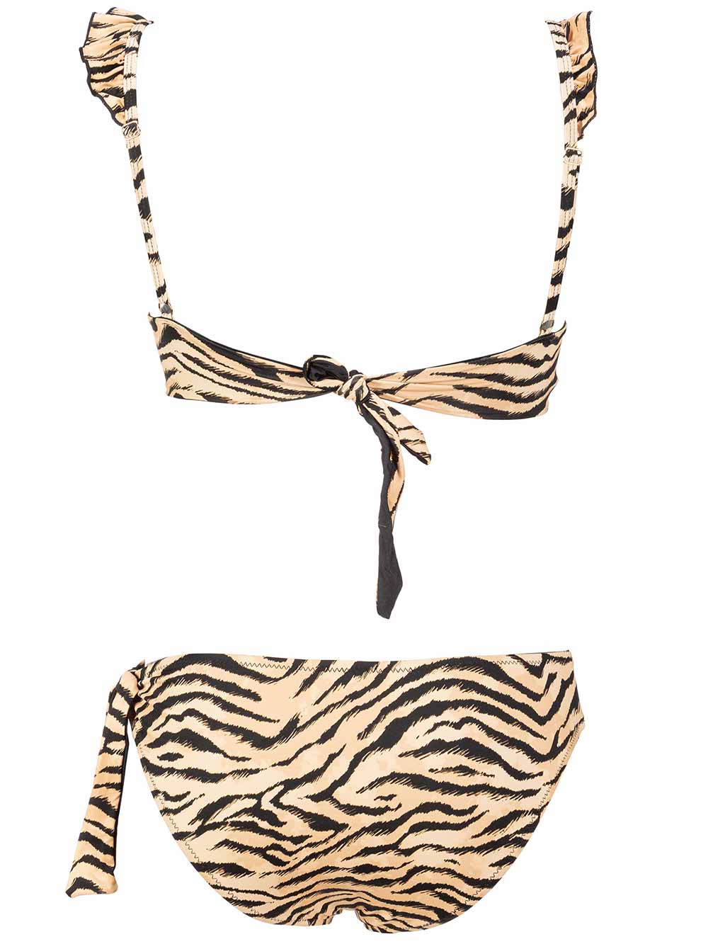 Bikini Donna Vacanze Italiane Fantasia animalier tigrato Marrone - VI21072 Bikini Donna Vacanze Italiane Fantasia animalier tigrato Marrone - VI21072