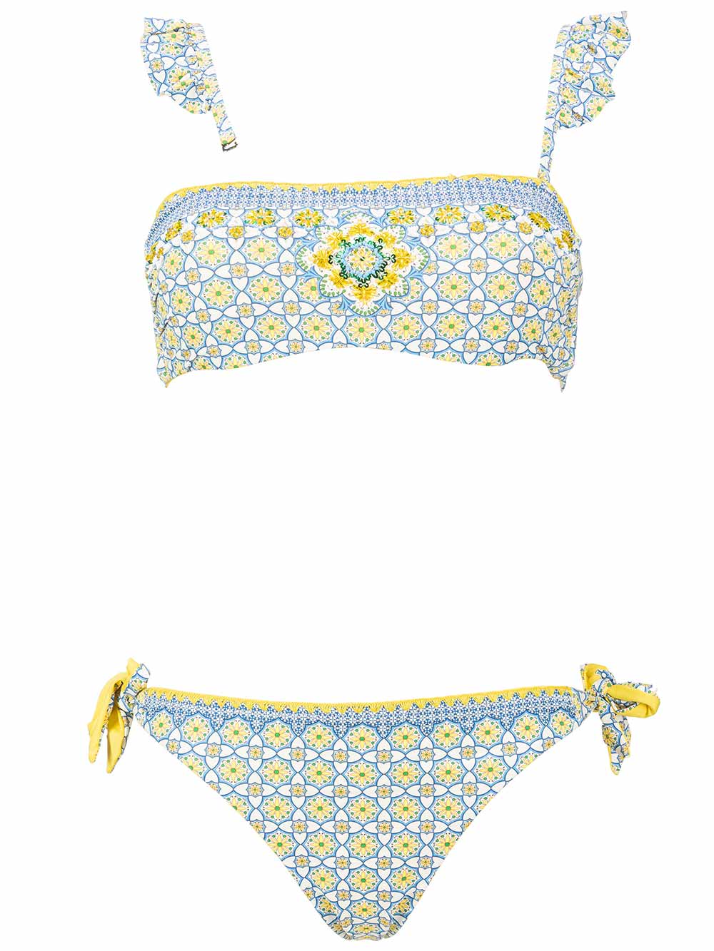 Bikini Donna Vacanze Italiane Fantasia maioliche Amalfi - V121026 Bikini Donna Vacanze Italiane Fantasia maioliche Amalfi - V121026