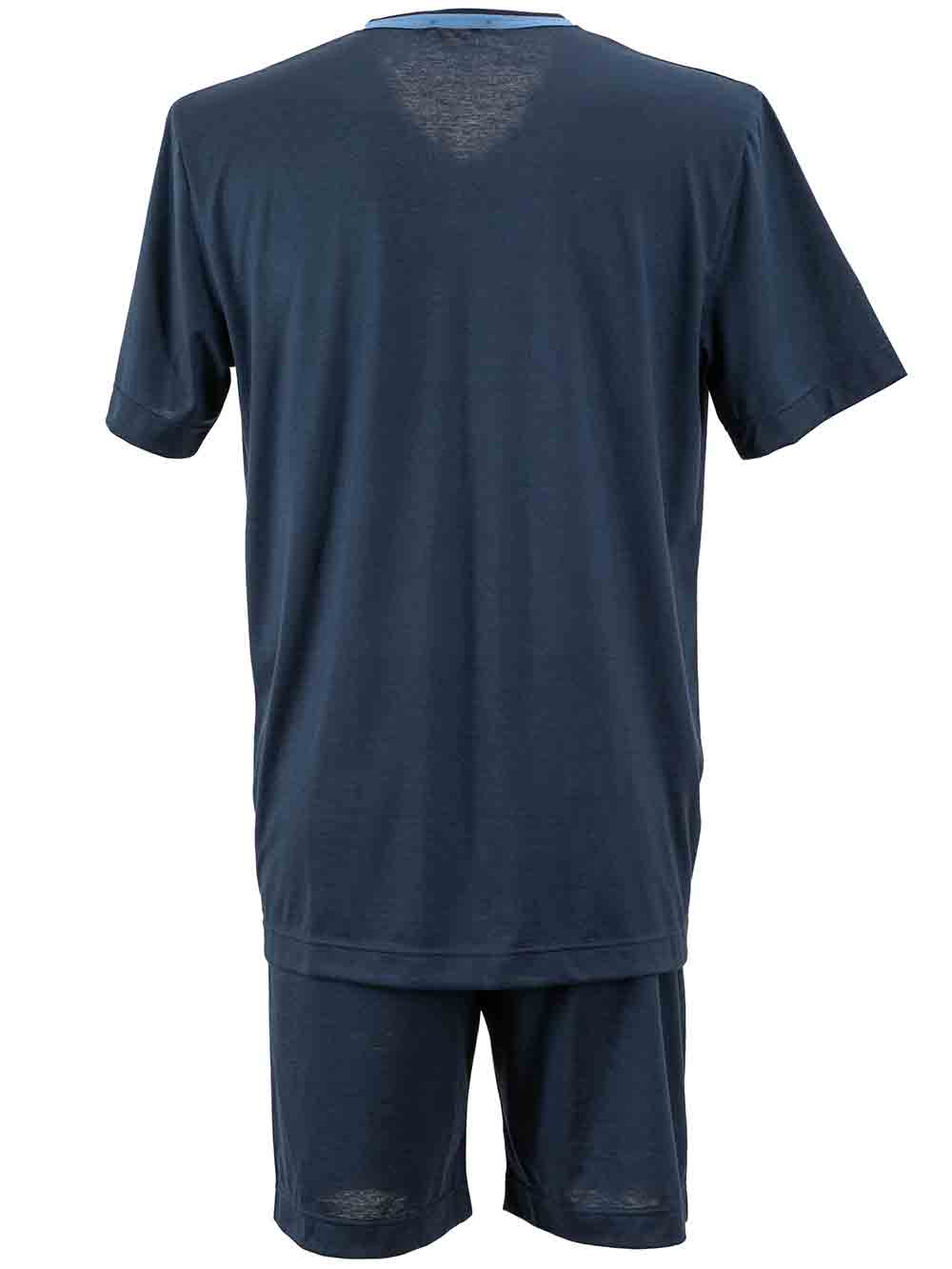 Pigiama Uomo Mey in Cotone Blu - 18871788668 Pigiama Uomo Mey in Cotone Blu - 18871788668