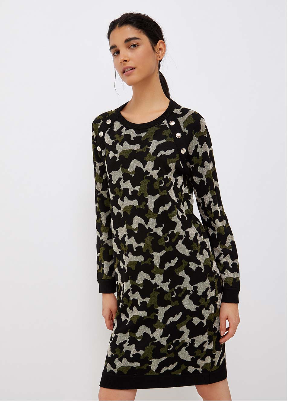 Abito Donna Liu Jo Sport Fantasia Camouflage - TF1202MA59LT9981 Abito Donna Liu Jo Sport Fantasia Camouflage - TF1202MA59LT9981