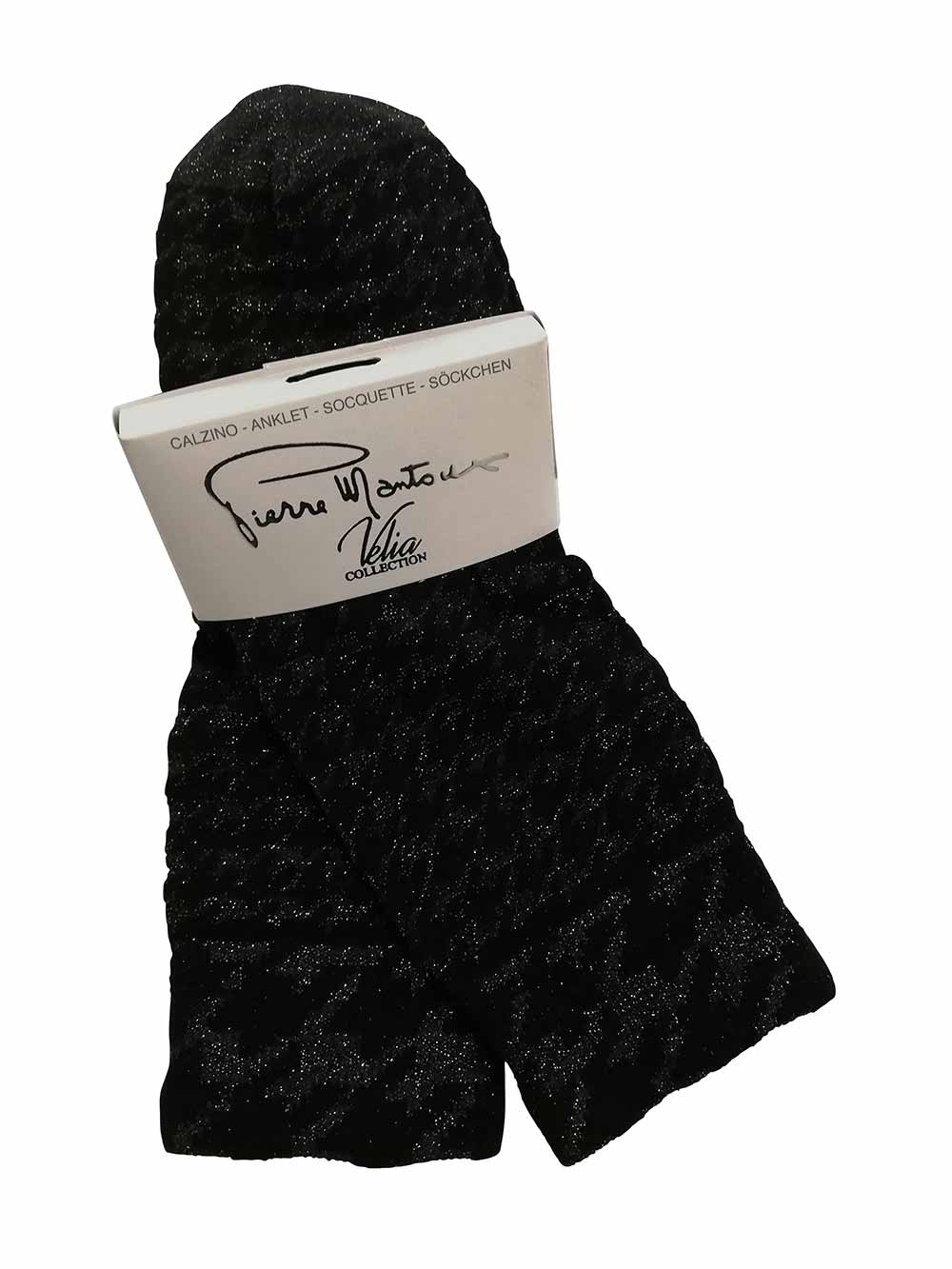 Calzino corto medio Donna Pierre Mantoux Antracite - 822087PABLO4507