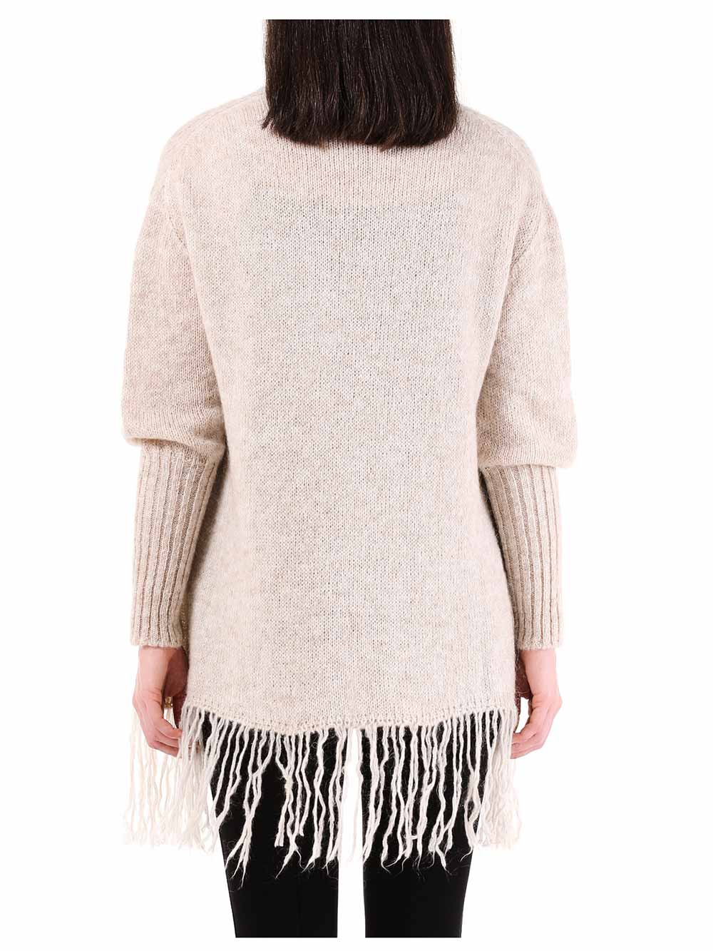 Cardigan Donna Liu Jo Rose Beige - 5F1068MA89A04270 Cardigan Donna Liu Jo Rose Beige - 5F1068MA89A04270