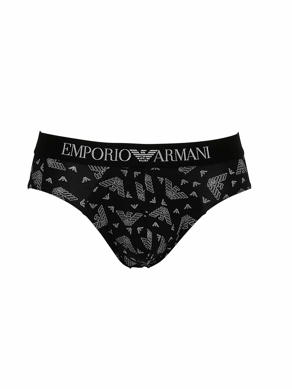 Slip Uomo Emporio Armani Nero - 1108141A5066121 Slip Uomo Emporio Armani Nero - 1108141A5066121