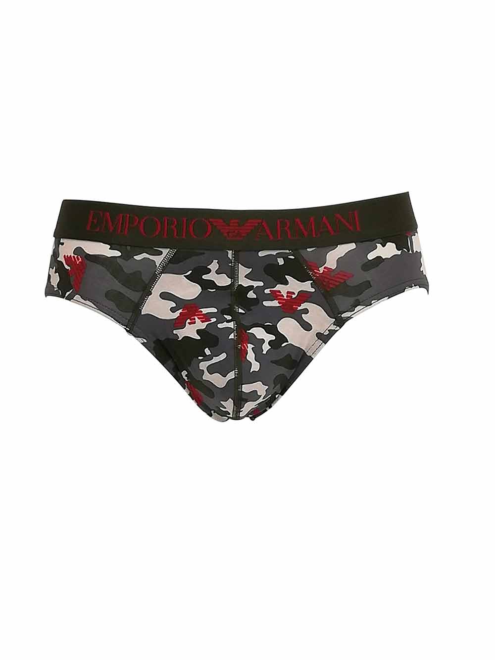 Slip Uomo Emporio Armani Nero - 1108141P50825144 Slip Uomo Emporio Armani Nero - 1108141P50825144