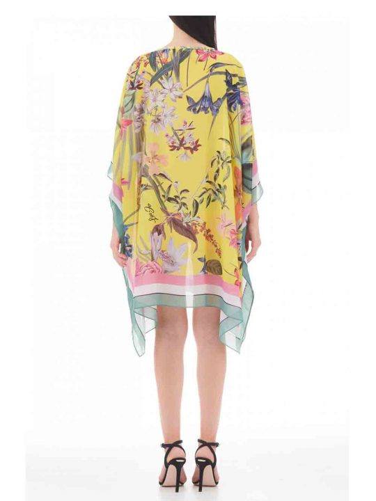 Kaftano Kimono Donna Liu Jo Beachwear Giallo Giungla - VA2022T4902S9562