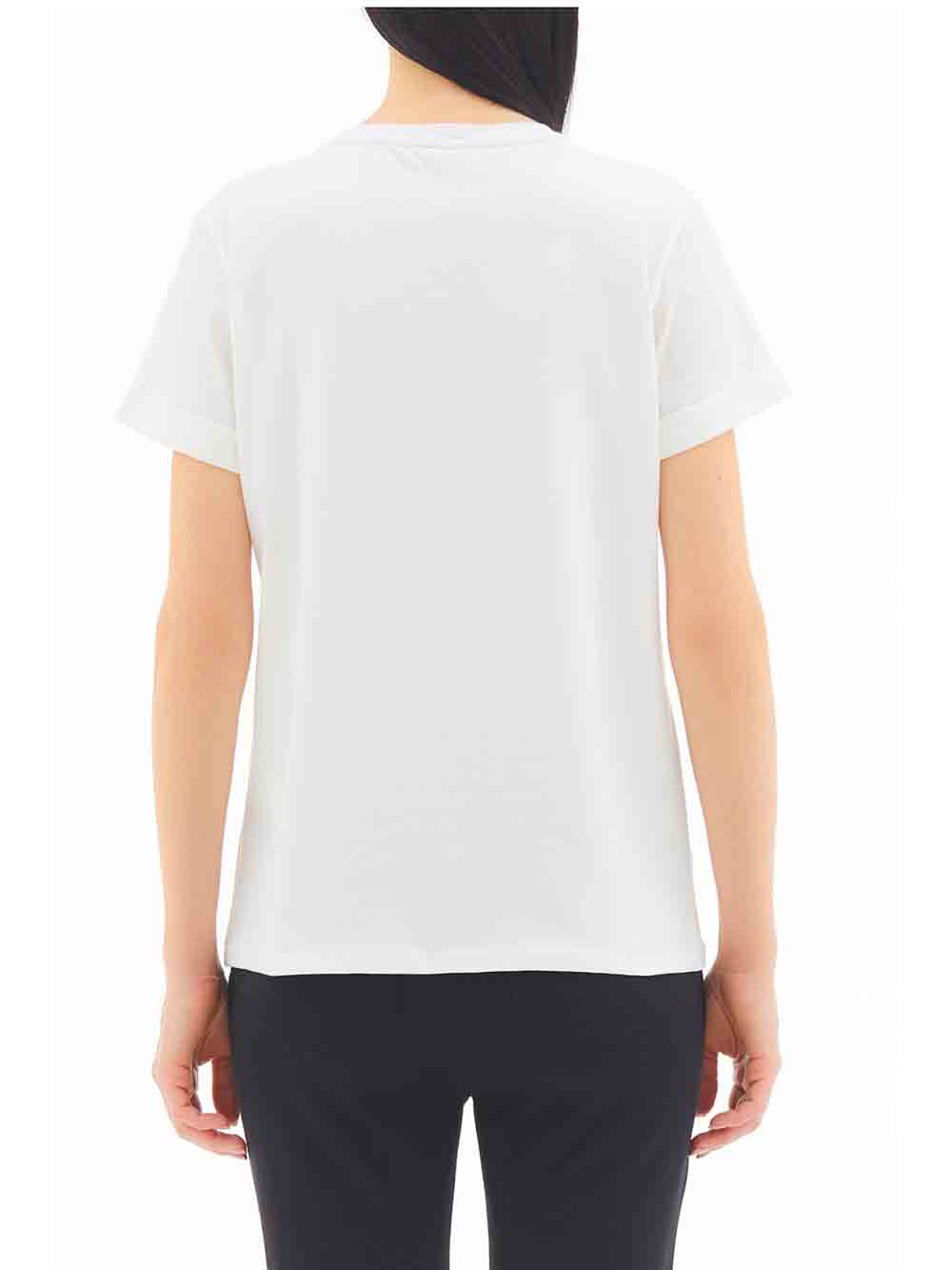 Maglietta Donna Liu Jo Sport Over Bianca - TA2027J500311001 Maglietta Donna Liu Jo Sport Over Bianca - TA2027J500311001