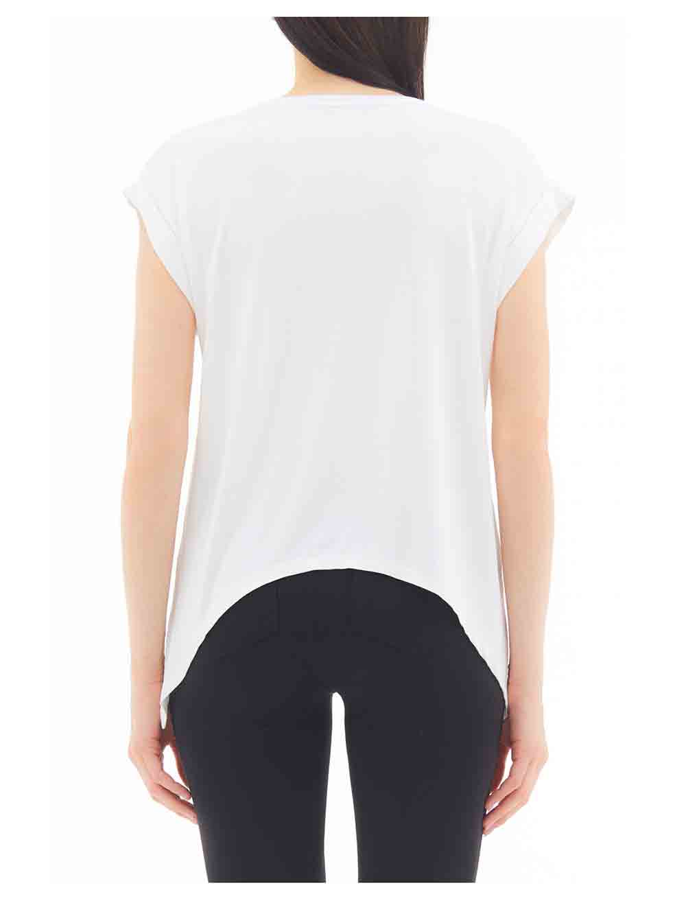 Maglietta Donna Liu Jo Sport Panna - TA2098J790511001