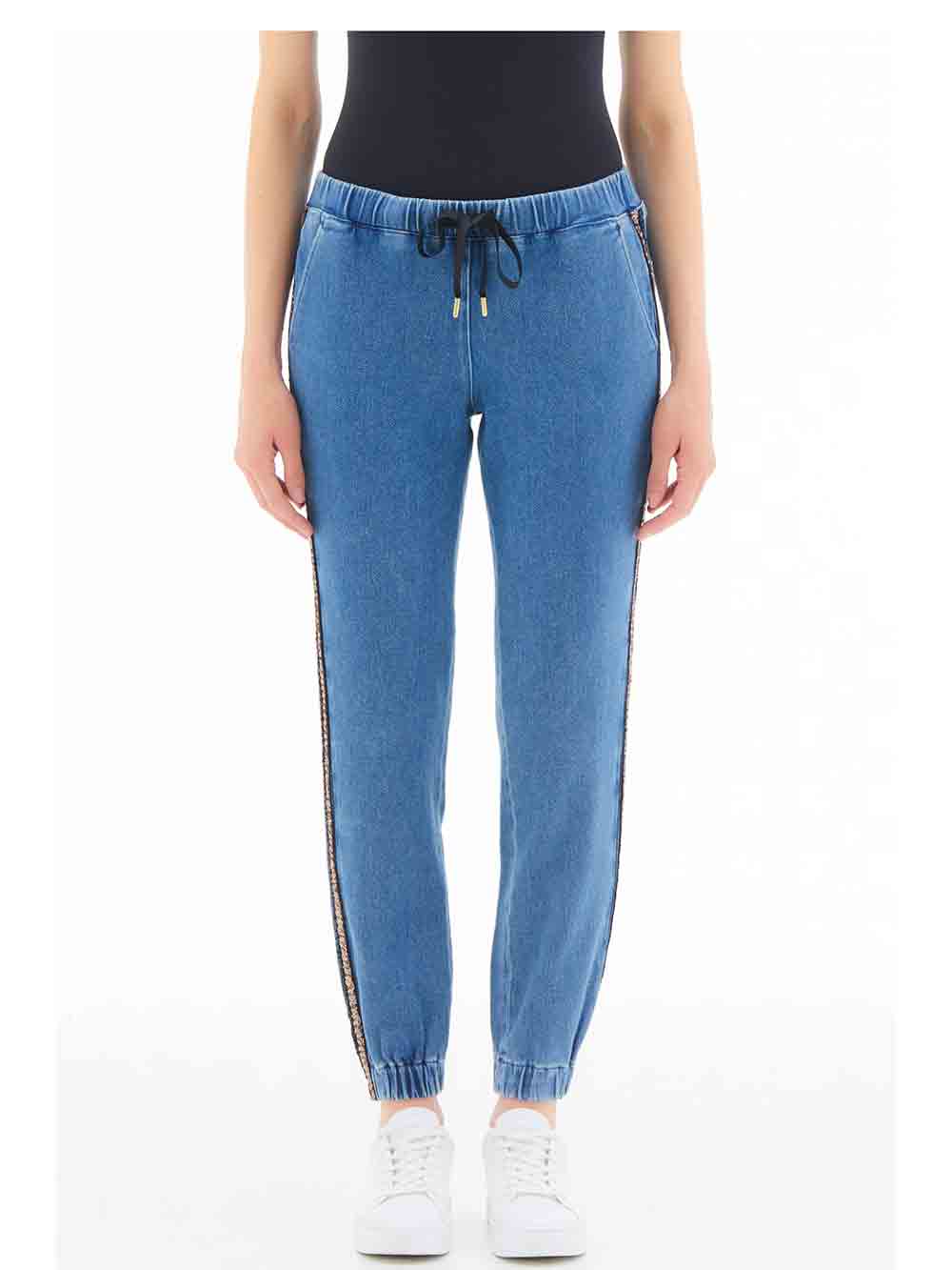 Pantalone Donna Liu Jo Sport Blu Denim - TA2199F087177050