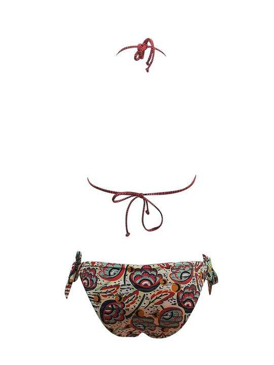 Bikini Donna Valery fantasia tribale fiori - RGB41NAI