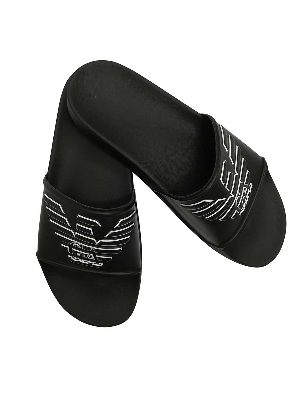 Ciabatta Uomo Emporio Armani Nera - XVPS01XN1292 Ciabatta Uomo Emporio Armani Nera - XVPS01XN1292