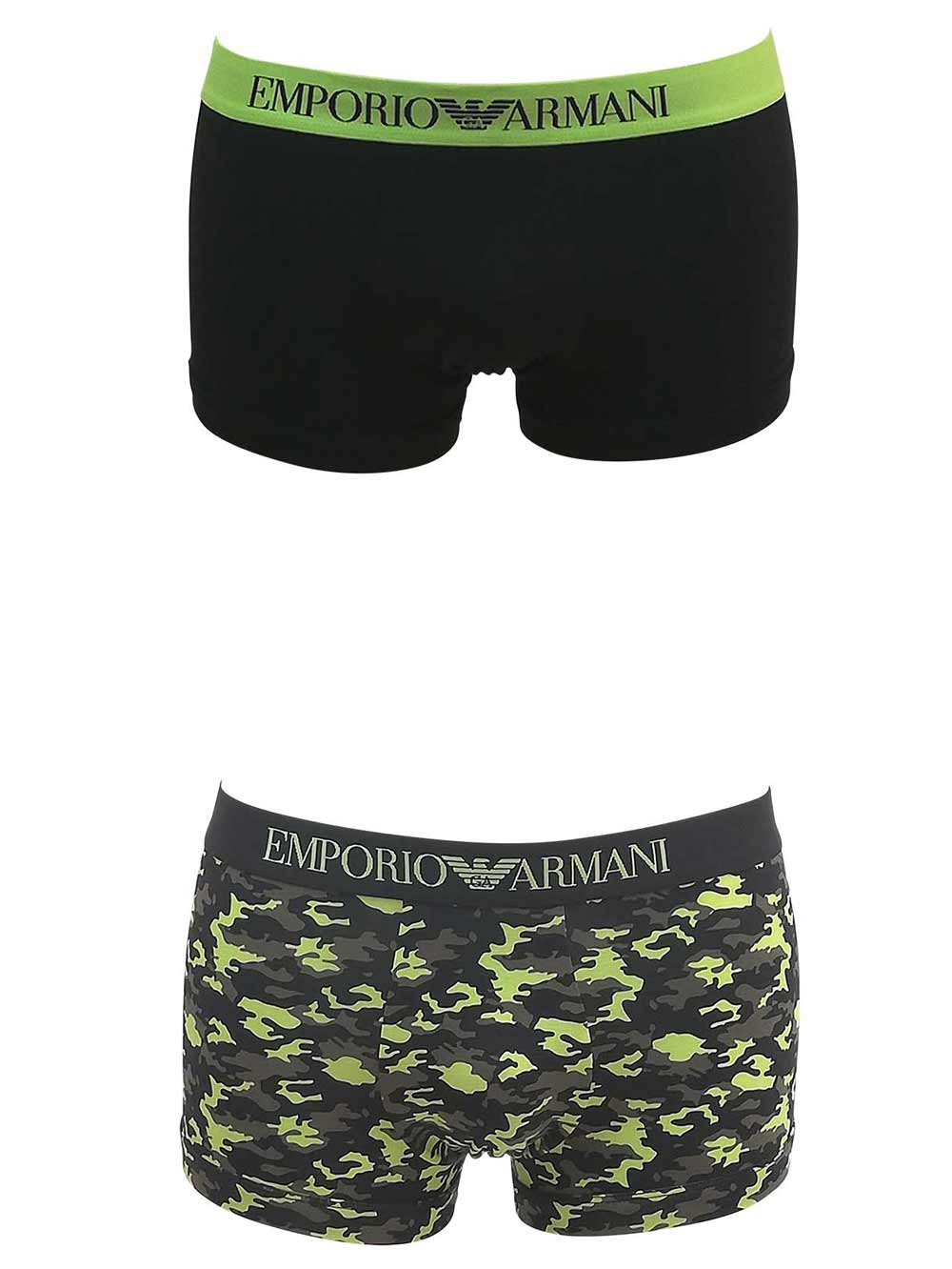 Boxer Parigamba Bipack Uomo Emporio Armani Nero - 1112102F50417221 (3) Boxer Parigamba Bipack Uomo Emporio Armani Nero - 1112102F50417221