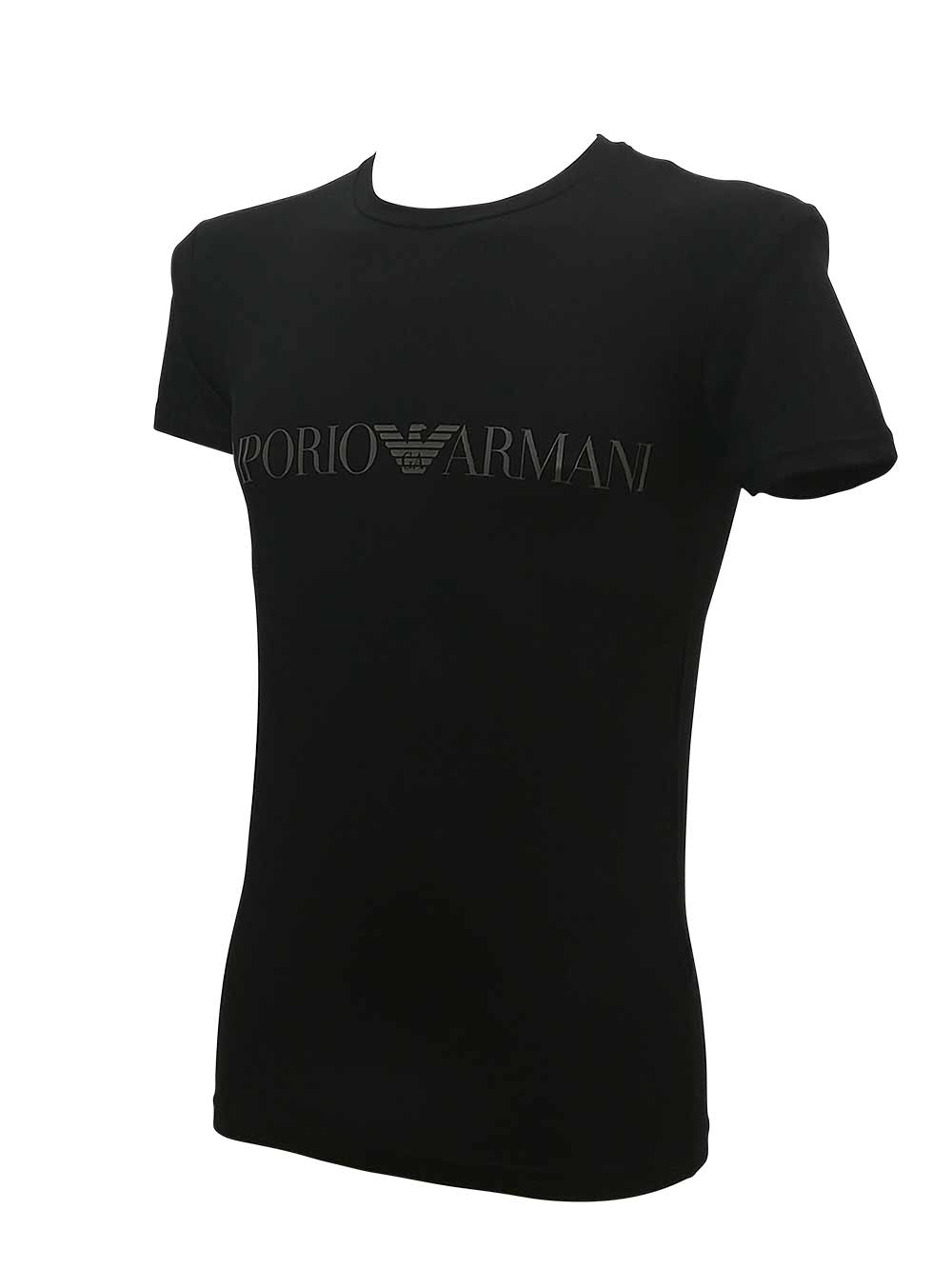 Maglia Uomo Emporio Armani Nera - 1110352F72920 Maglia Uomo Emporio Armani Nera - 1110352F72920