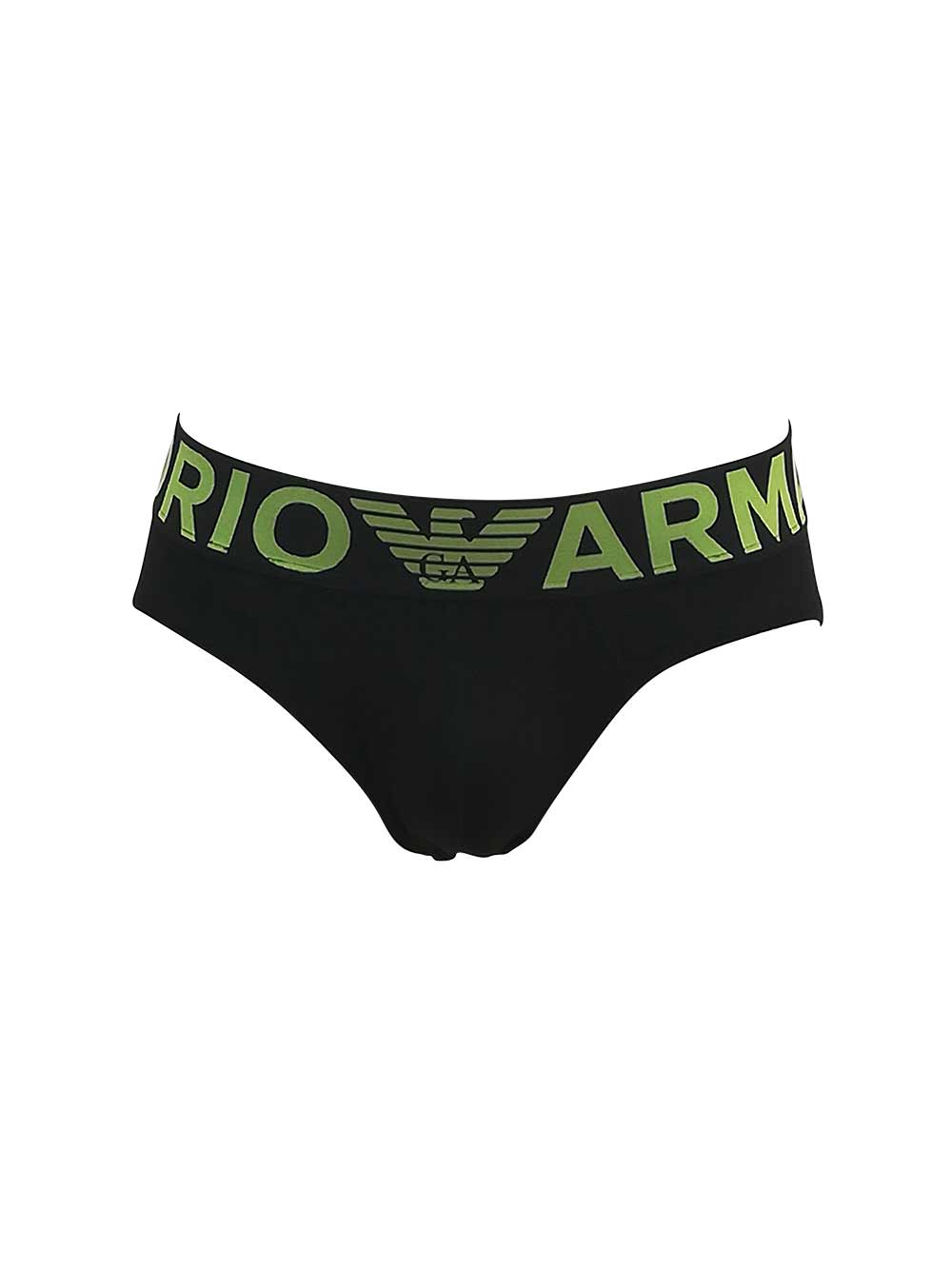 Slip Medio Uomo Emporio Armani Nero - 1108142F51620 (1) Slip Medio Uomo Emporio Armani Nero - 1108142F51620