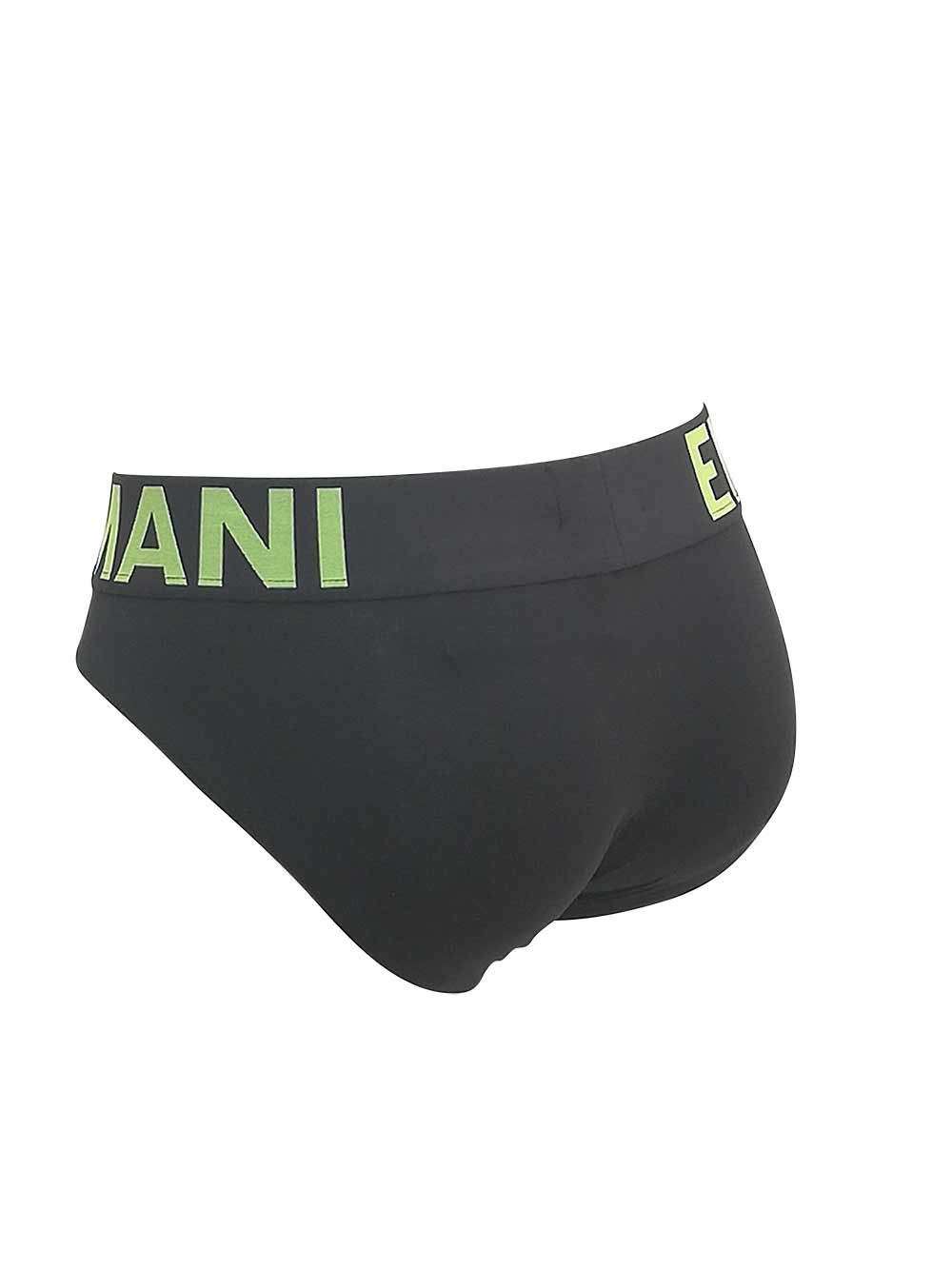 Slip Medio Uomo Emporio Armani Nero - 1108142F51620 (2) Slip Medio Uomo Emporio Armani Nero - 1108142F51620